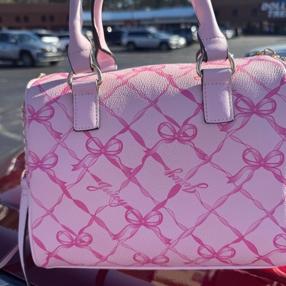 Juicy Couture Pink Bow Satchel - Picture 3 of 5